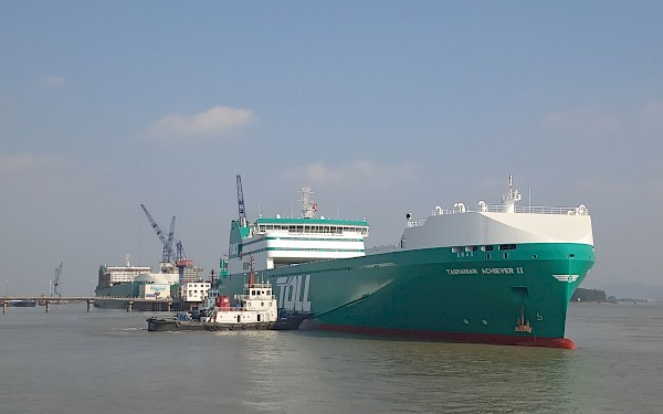 First of two new Ro-Ro ships delivered