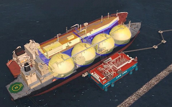 Tritec Marine oversee LNG regasification project