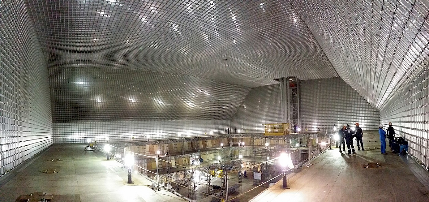 Membrane Tank Installation site build under supervision