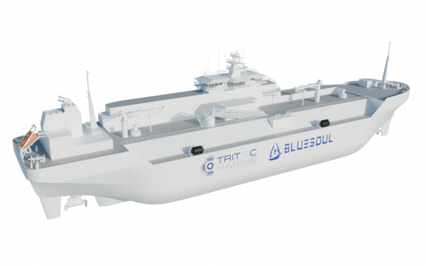 Tritec Marine and Bluesoul obtain Approval in Principle for LNG bunker vessel
